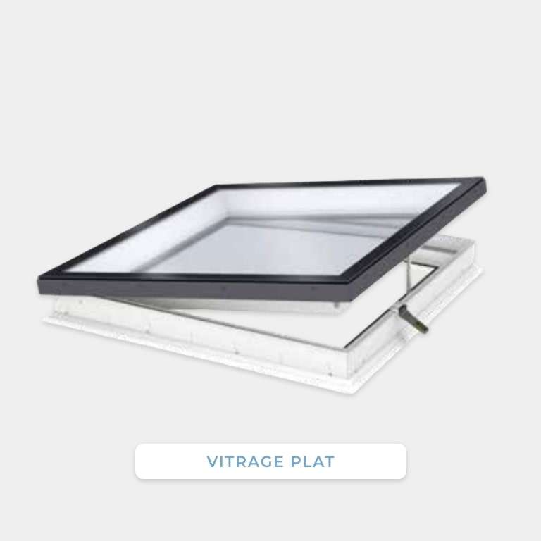 Fenetre de toit plat VELUX motorise