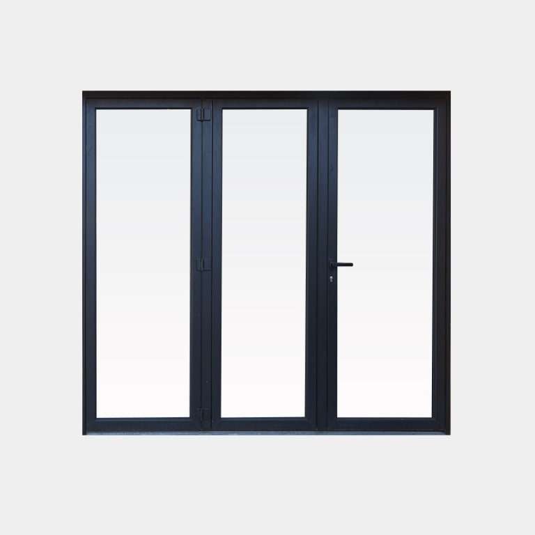 Porte pliante ALU 3 vantaux (2+1)