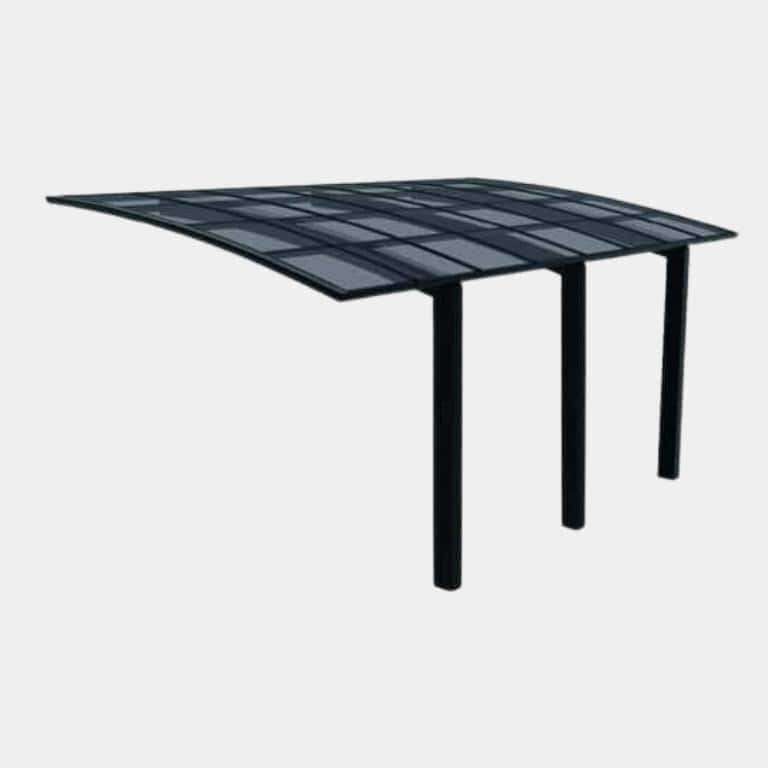 Carport standard avec structure ALU autoportant 2 modules