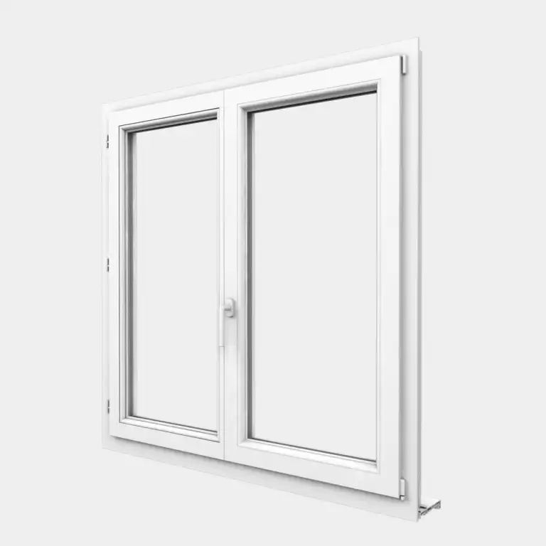 Fenêtre PVC 2 vantaux ouverture oscillobattant sur mesure