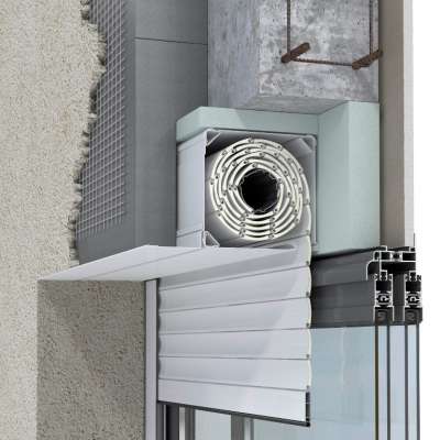 Volet roulant Isolation Thermique par l'Extérieur motorisation radio