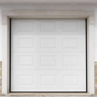 Porte de garage sectionnelle en kit blanche ral 9010