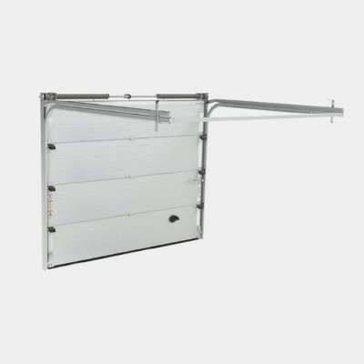 Porte de garage sectionnelle 300 x 215 vue intérieure
