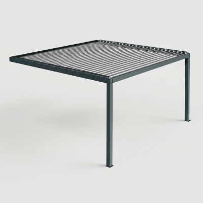 Pergola Bioclimatique appui façade 2 pieds