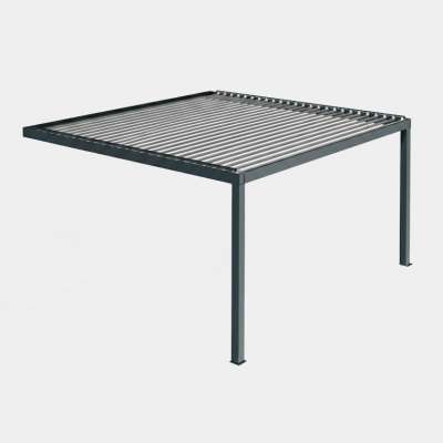 Pergola Bioclimatique appui façade 2 pieds