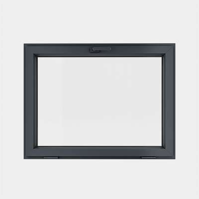Fenêtre ALU gamme Titans+ 1 vantail soufflet abattant fermé