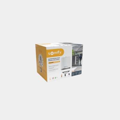Packaging pack motorisation pour portail coulissant FREEVIA ESSENTIAL de SOMFY