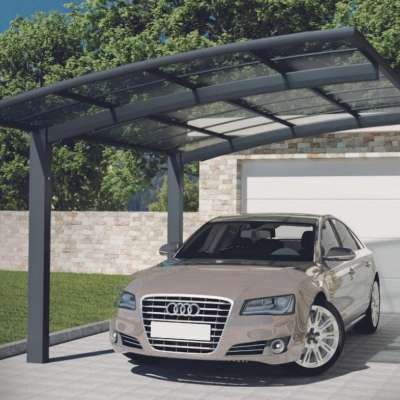 Carport standard avec structure ALU autoportant pour abriter véhicule