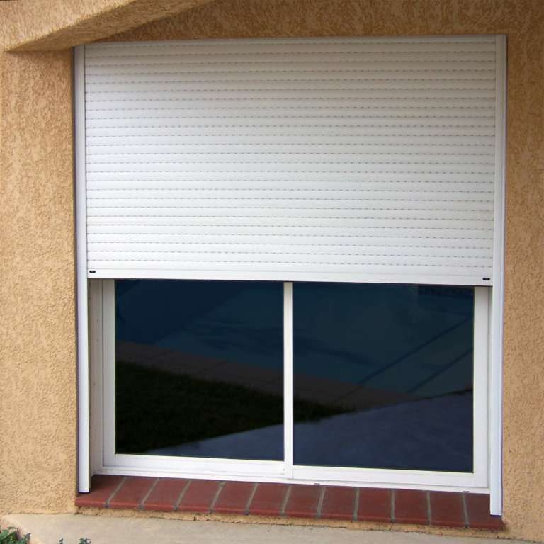Volet Roulant Sur Mesure Electrique Ou Manivelle Alu Ou Pvc