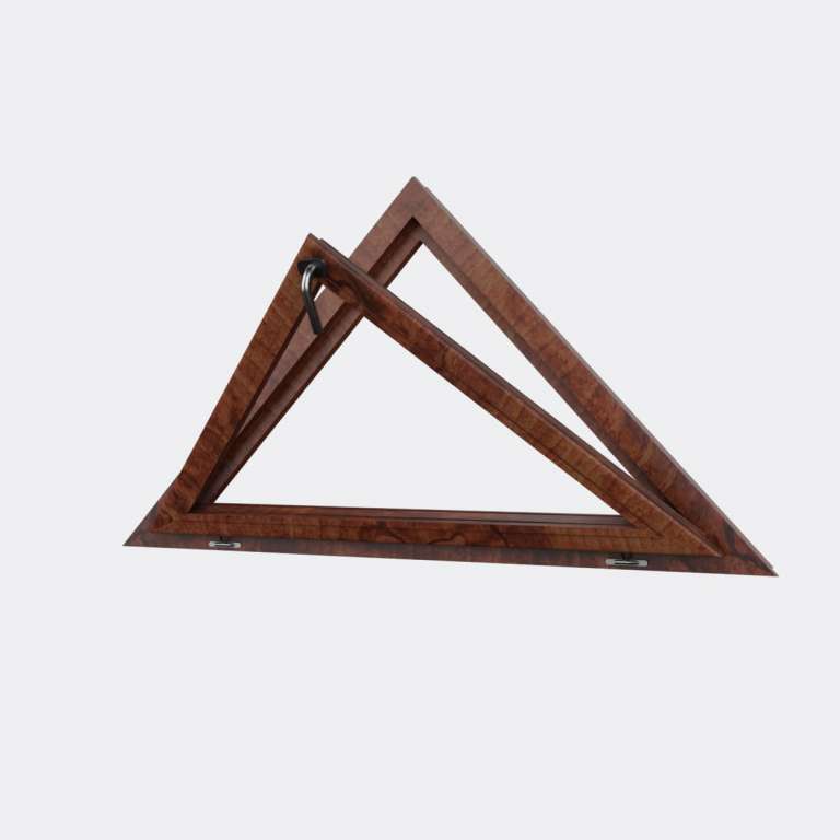 Houteau (triangle) Bois 1 vantail ouverture basculante