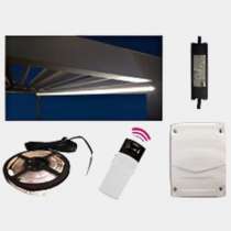 Centrale radio à télécommande avec éclairage LED sur face avant