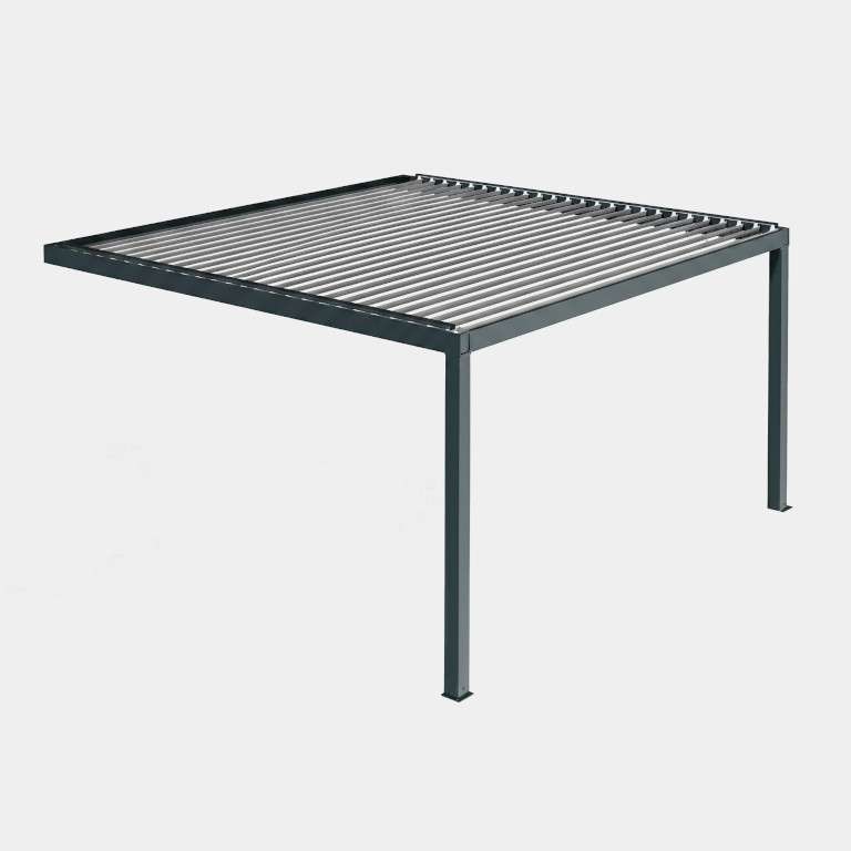 Pergola Bioclimatique appui façade 2 pieds