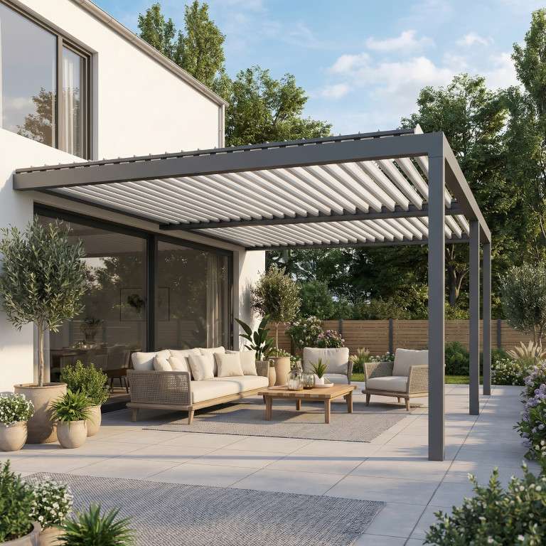 Pergola Bioclimatique 2 modules