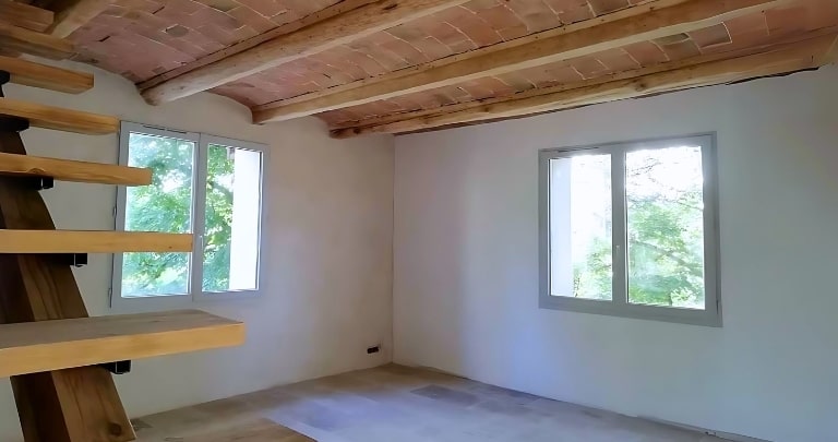 Pose fenêtre PVC en rénovation